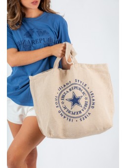 SELLO Bolsa Yute Forro Natural
