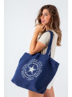 SELLO Bolsa Yute Forro Marino