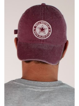 DIGG Gorra Parche Burgundy