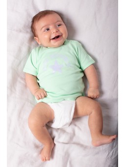 CAMISETA BABY VERDE OPALINE