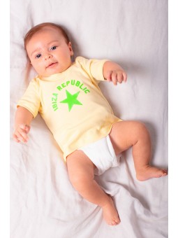 CAMISETA BABY AMARILLO
